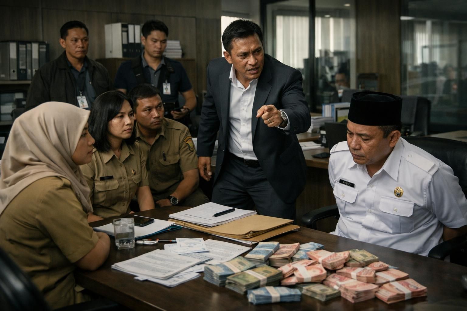 mengungkap fakta ott bupati cilacap yang diduga melakukan pemerasan terhadap skpd untuk dana thr lebaran, liputan lengkap hanya di kompas.com.