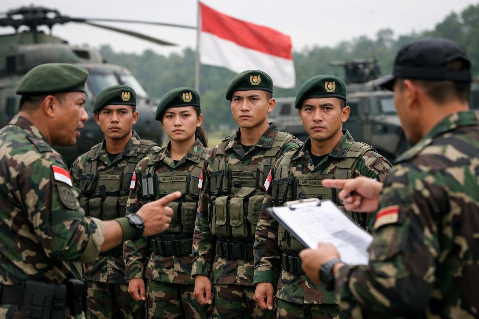 latsarmil kopdes merah putih menghadapi evaluasi mendalam dari kemenhan setelah gugurnya 5 calon manajer, menandai tantangan besar dalam pelaksanaan operasi militer.