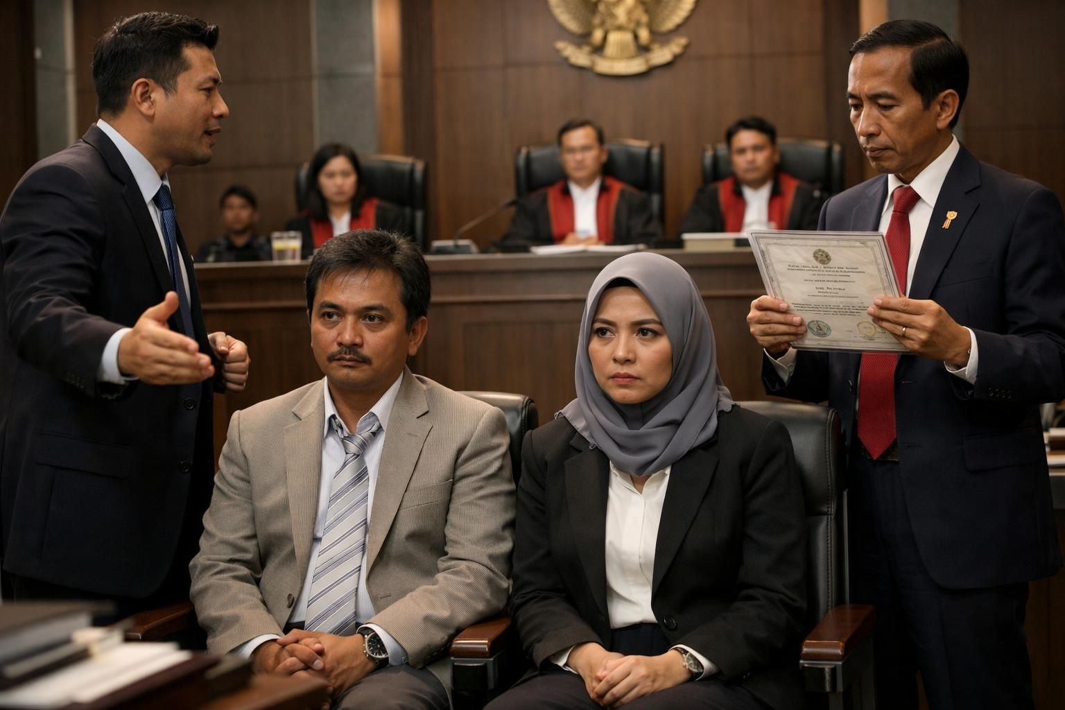 roy suryo dan dr. tifa segera menghadiri sidang, pengacara mengungkap presiden jokowi siap menunjukkan ijazah sebagai bukti.