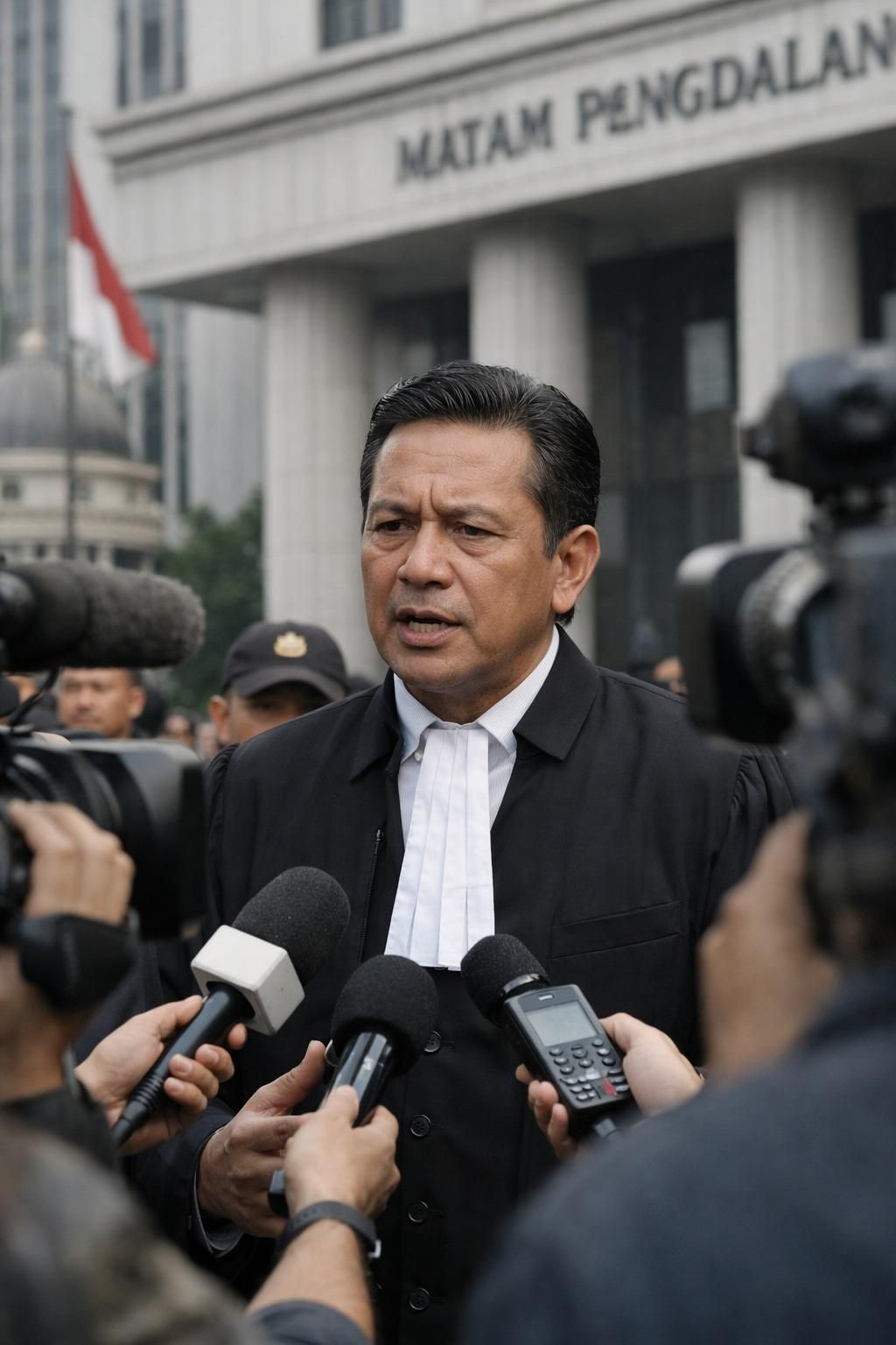 hotman menegaskan bahwa dia tidak mengejar popularitas saat membela febrie adriansyah dan menekankan bahwa tarif jasanya sangat tinggi.