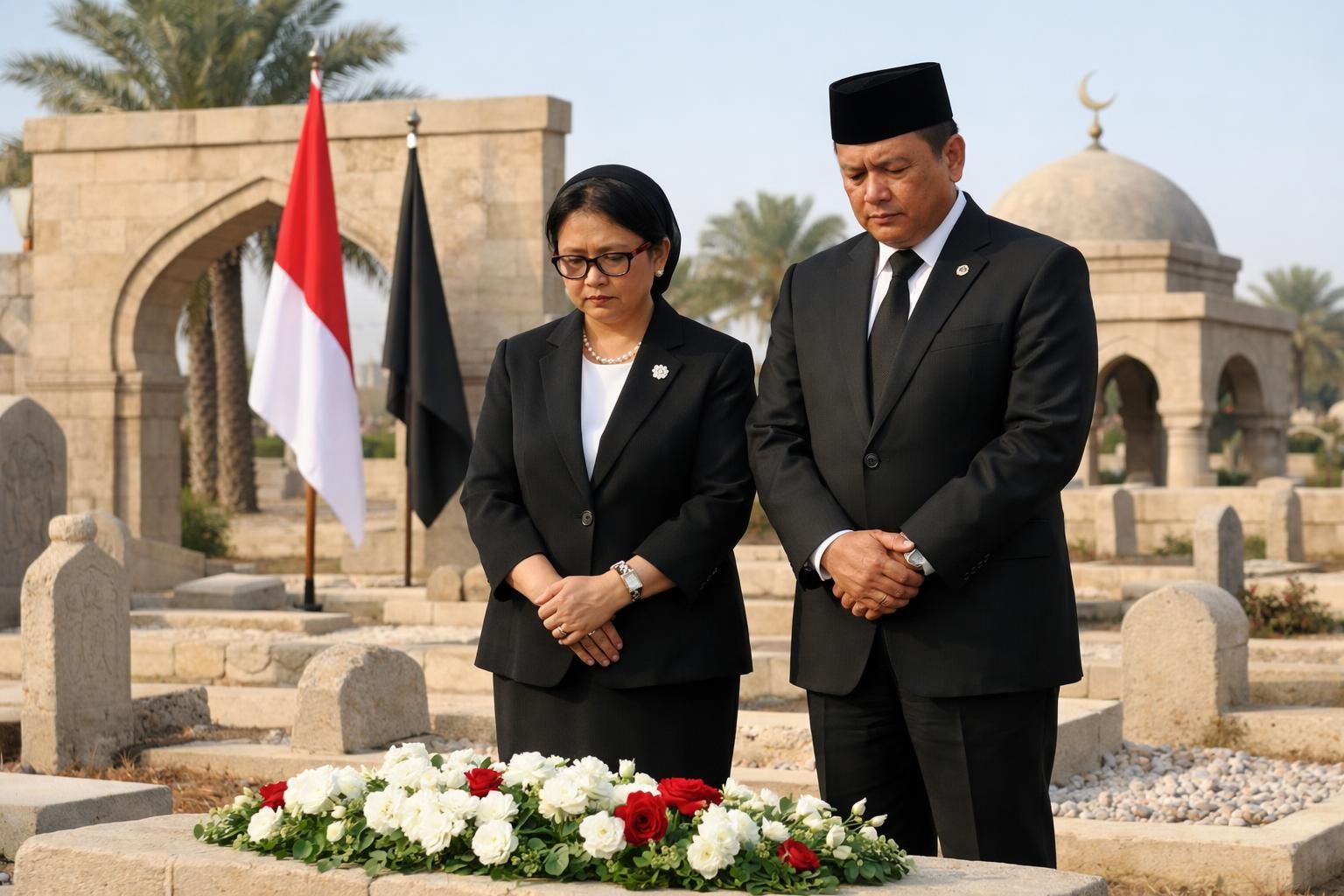 kemlu menanggapi kritik terhadap dino terkait rencana menlu dan ketua mpr menghadiri pemakaman khamenei, menjelaskan posisi resmi dan alasan kehadiran mereka.