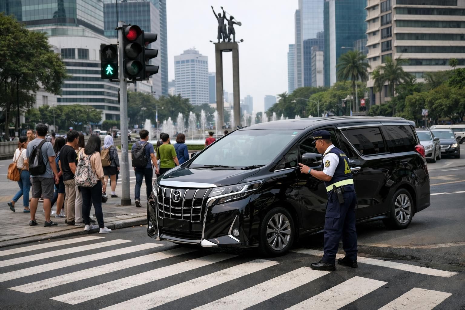 pelajari insiden antara satpam dan pengemudi alphard di bundaran hi serta aturan khusus pelican crossing yang perlu diketahui untuk keselamatan bersama.