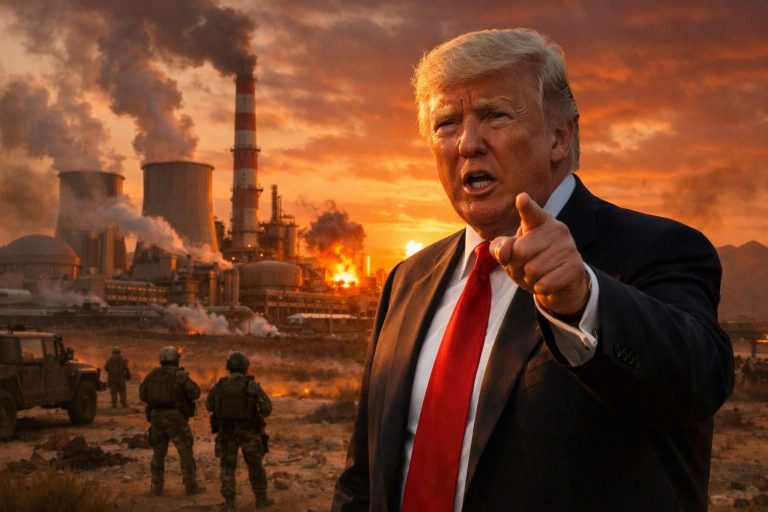 trump memperingatkan kemungkinan serangan terhadap pembangkit listrik iran jika negosiasi gagal, meningkatkan ketegangan di kawasan timur tengah.