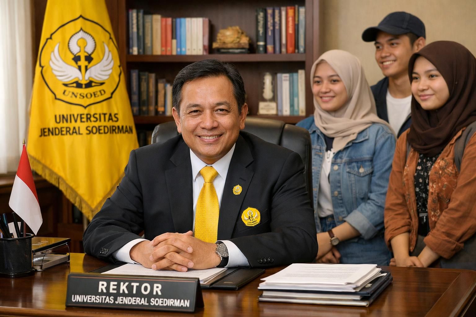 rektor unsoed menyediakan 73 kuota khusus bagi calon mahasiswa baru yang orang tuanya menjadi korban pemerasan, memberikan kesempatan pendidikan lebih inklusif dan suportif.